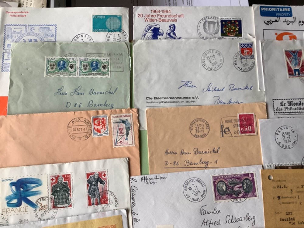 France postal covers 20 items Ref A1892