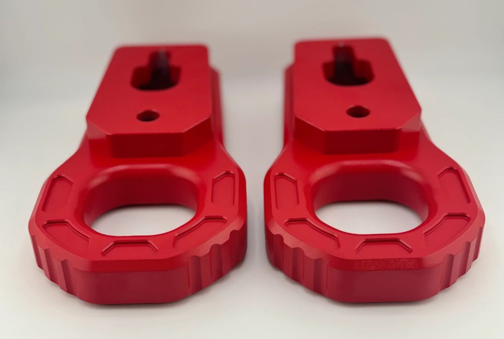 Rear tow hooks for Bronco 2021-Current Red