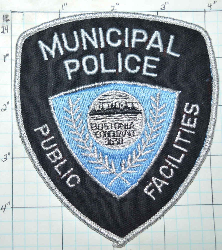 MASSACHUSETTS BOSTON MUNICIPAL POLICE PUBLIC FACILITIES PATCH