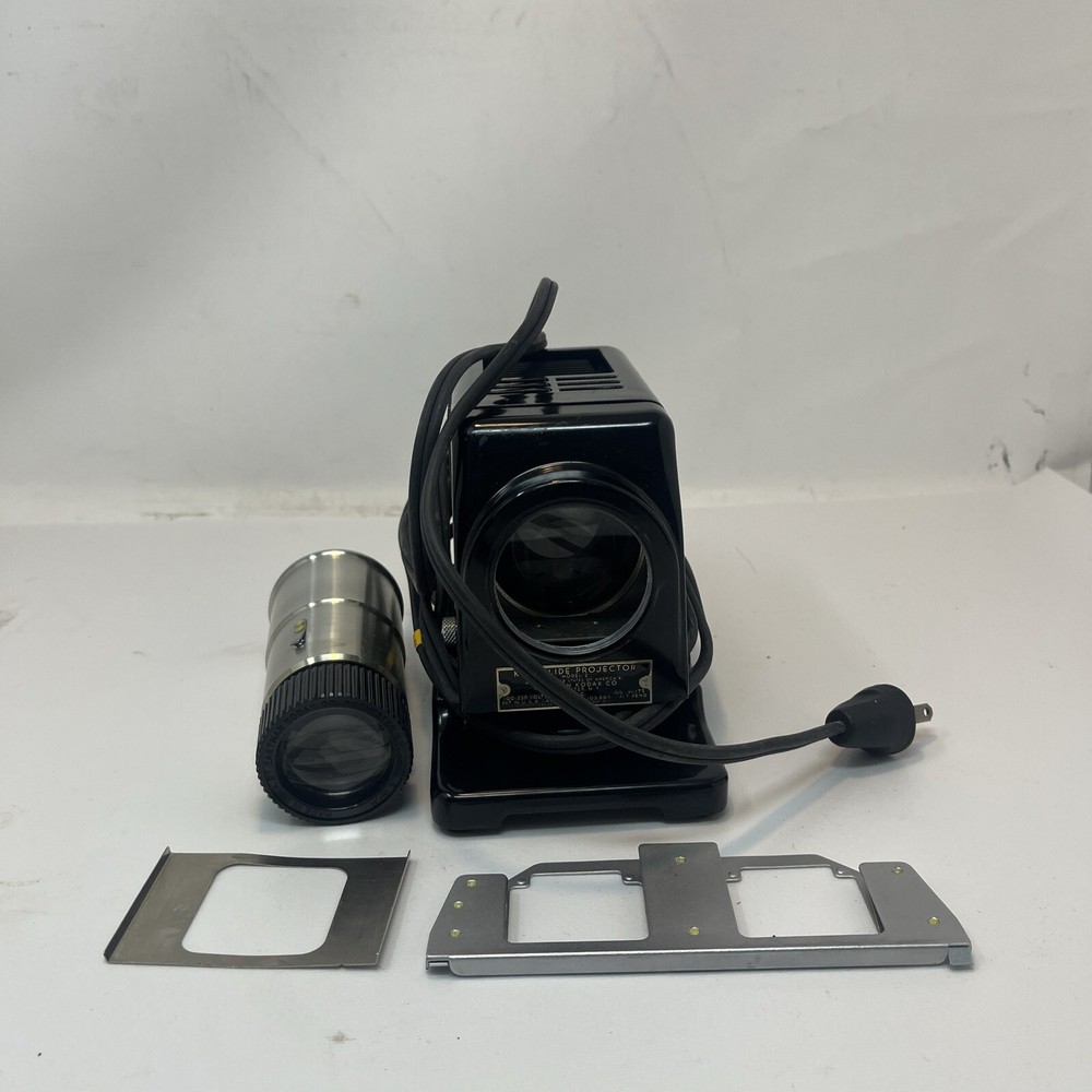 Vintage Kodaslide Projector Model 2 Black - Not Tested