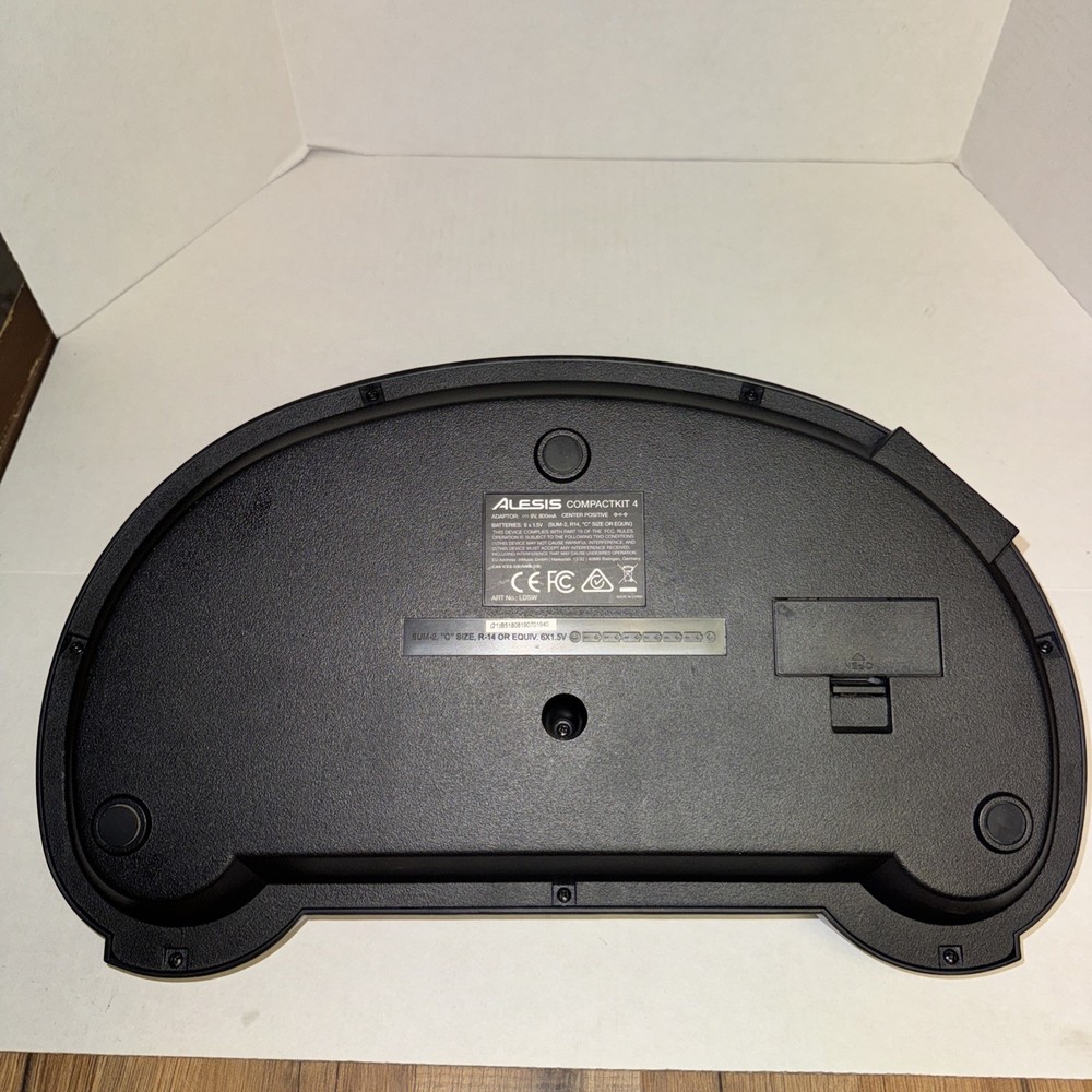 Electronic Drum Compact Kit 4 Pad Black Gray Alesis Working