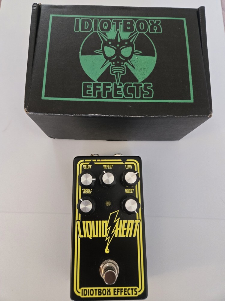 Boost Gain Guitar Pedal Liquid Heat