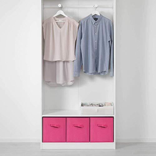 ShellKingdom Storage Bins, Foldable Fabric Storage Cubes and Cloth Storage