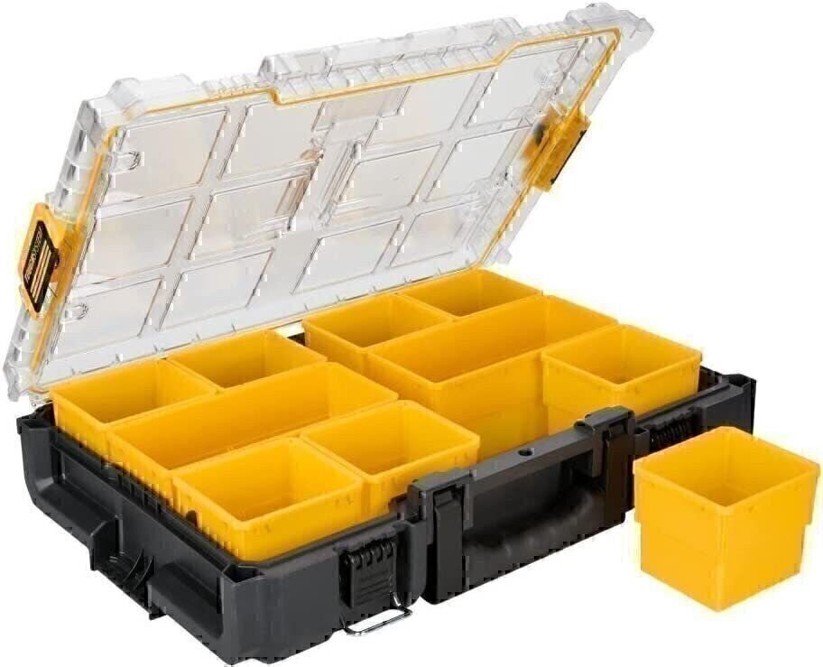 DEWALT ToughSystem Tool Organizer, 2.0 Full-Size, 10 Compartments (DWST08040)
