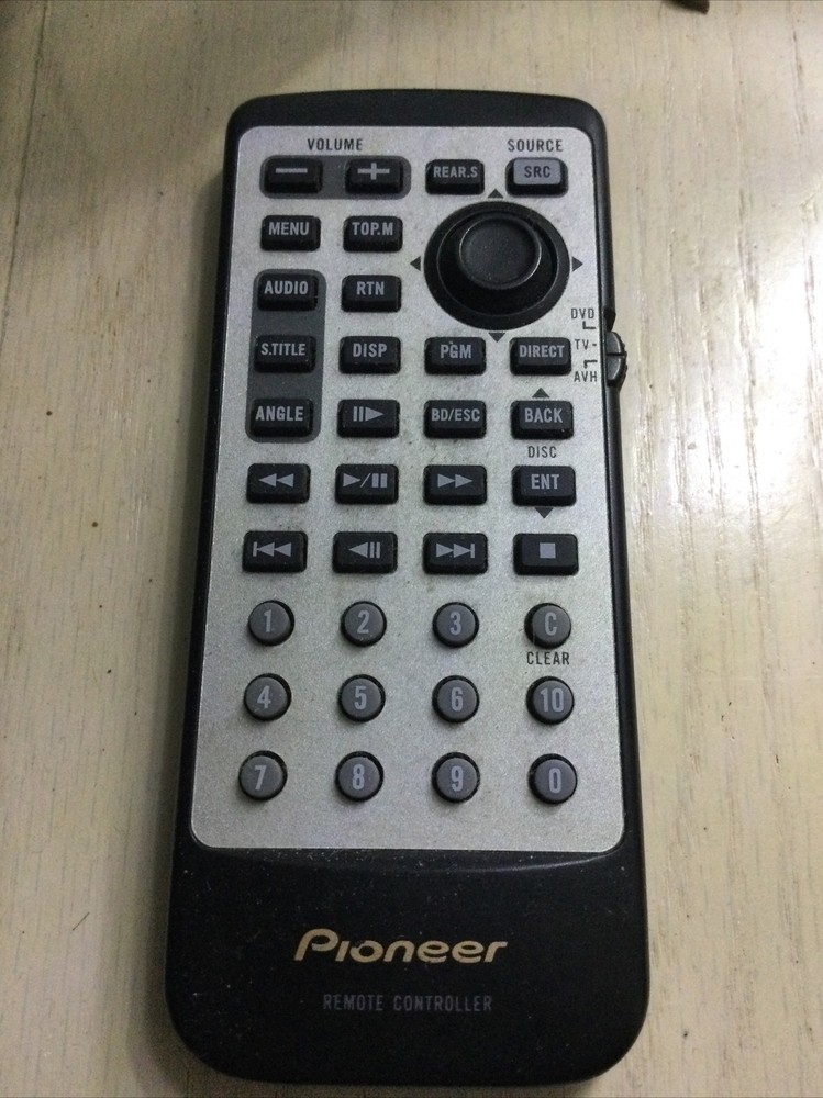Pioneer AVIC - 9DVD Navigation DVD Player Voice Interface & Remote