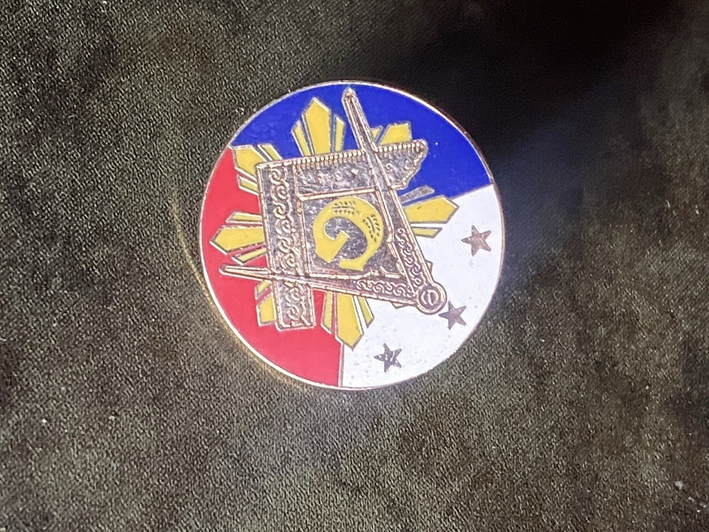 Secret Society Masonic Lapel Pin