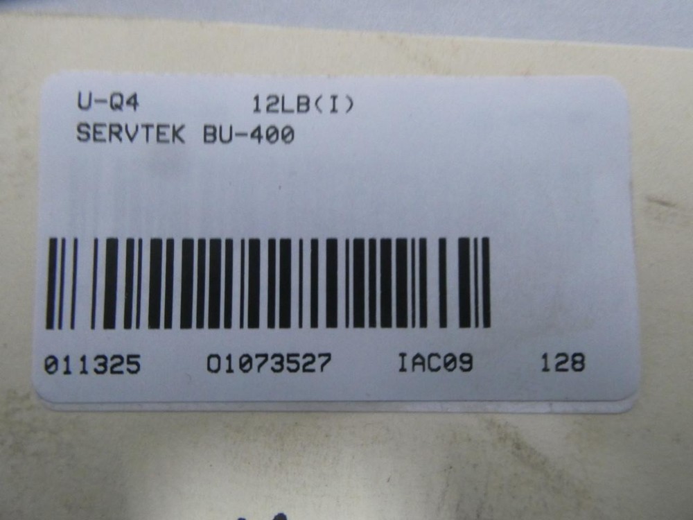 Servtek BU-400 200e Hydraulic Filter Assembly