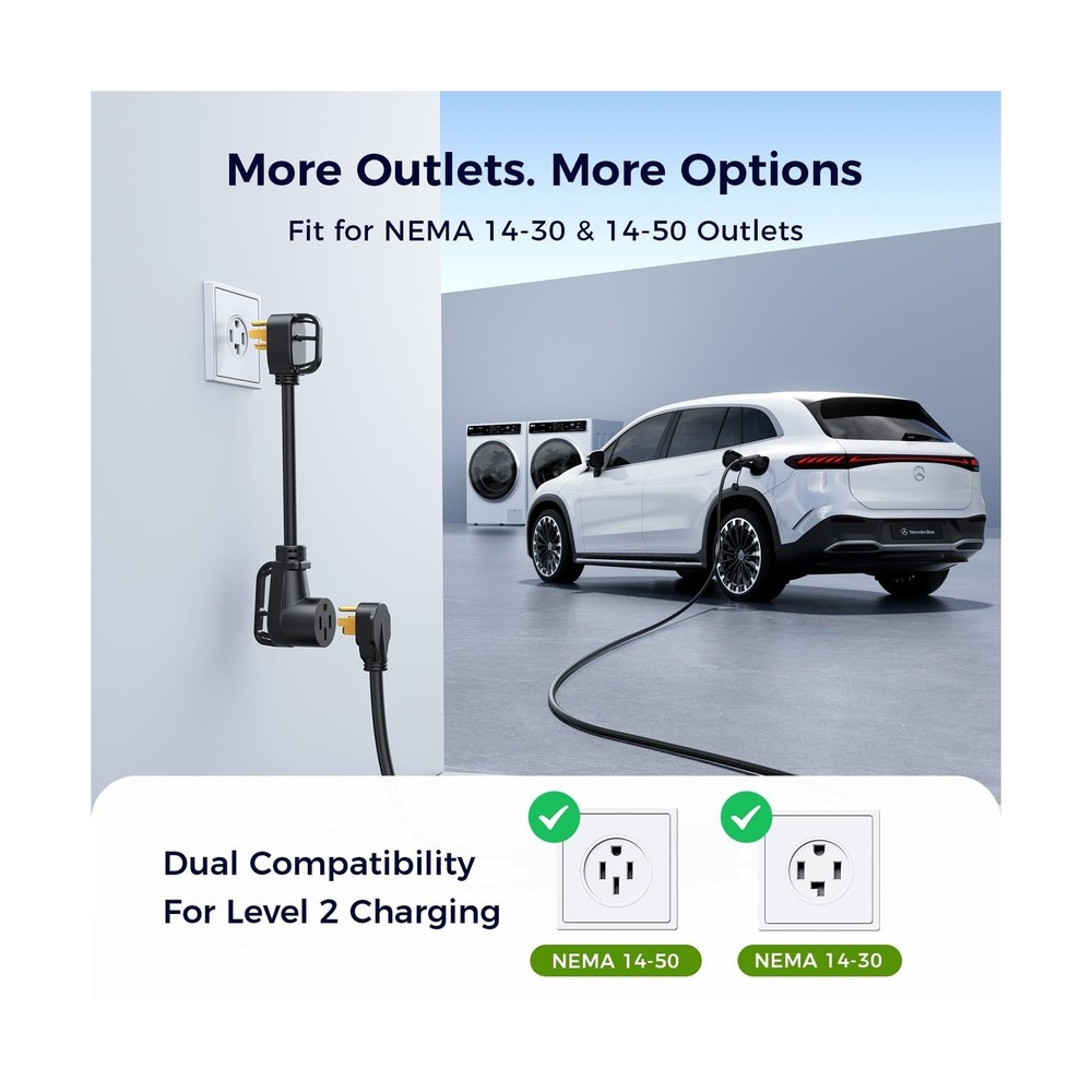 Carbon Fiber 2 EV , 24A Adjustable Current/Timer/Smart Display , ...