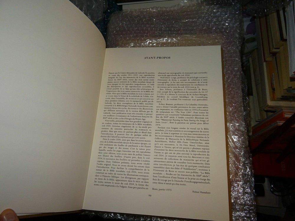 The Moralized Bible - Book Club Fac Simile CODEX 2554 - Illuminations