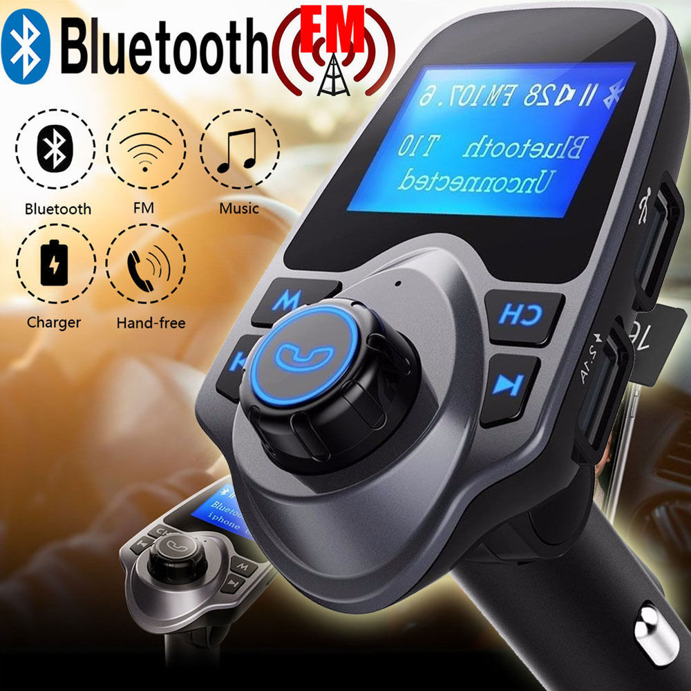 T11 Bluetooth FM Transmitter USB Car Charger Kit iPod Audio Player iPhone HTC