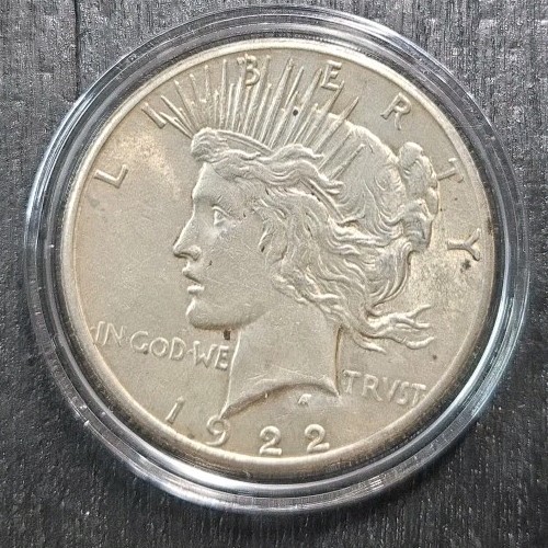 1922 D Peace Silver Dollar BU Coin Liberty $1 SILVER Silver
