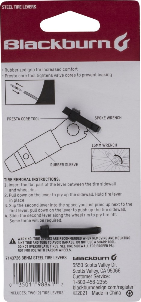 Steel Bicycle Tire Levers Accessory