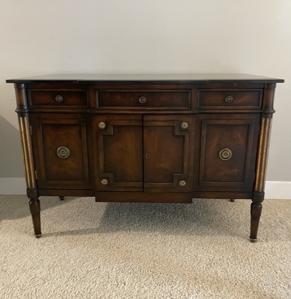 Lillian August Regency Style Granite Top Sideboard / Server