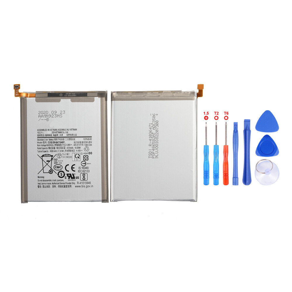 For Samsung Galaxy A71 4G A715 Internal Battery Replacement EB-BA715ABY +Tools