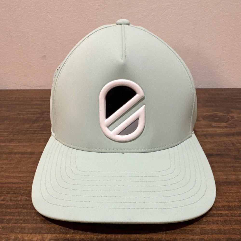Extracurricular Golf 110 Flexfit Tech SnapBack Hat Mint Green
