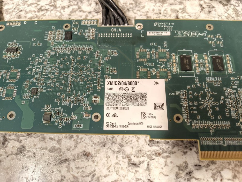 Matrox XMI02/04/8000 PCIe Developer Video Capture Card