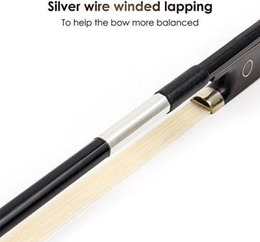 High-Performance Lightweight Violin Bow 4/4 - Temperature & Humidity Resistant