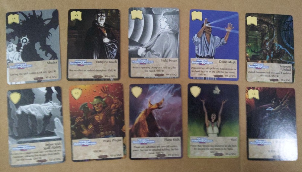 Spellfire CCG Ravenloft Set 1994 TSR almost complete 1-100 missing #4, 29, 53