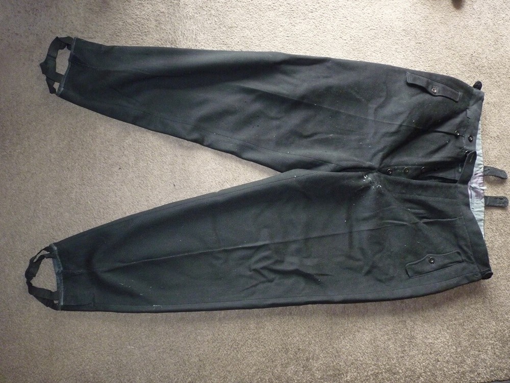 Elite black pancer trousers