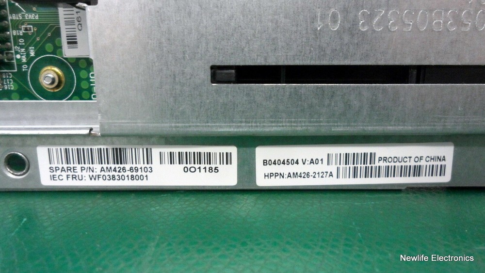 HP AM426-69103 Printed Circuit Assembly & System Insight Display AM426-2127A