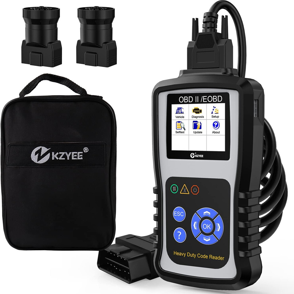 All System Diesel Truck Scanner Engine ABS System OBD Diagnostic Tool DTC Lookup
