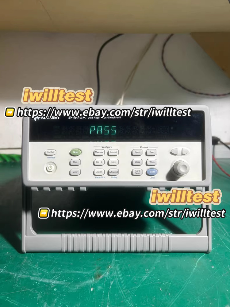 1 PCS KEYSIGHT 34970A DATA ACQUISITION SWITCH/UNIT#XJ