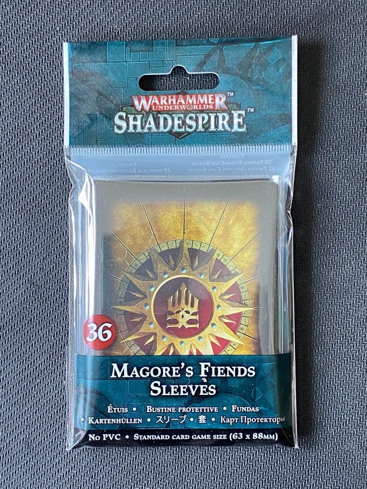 GW AoS - Warhammer Underworlds Card Sleeves assorted (3C)