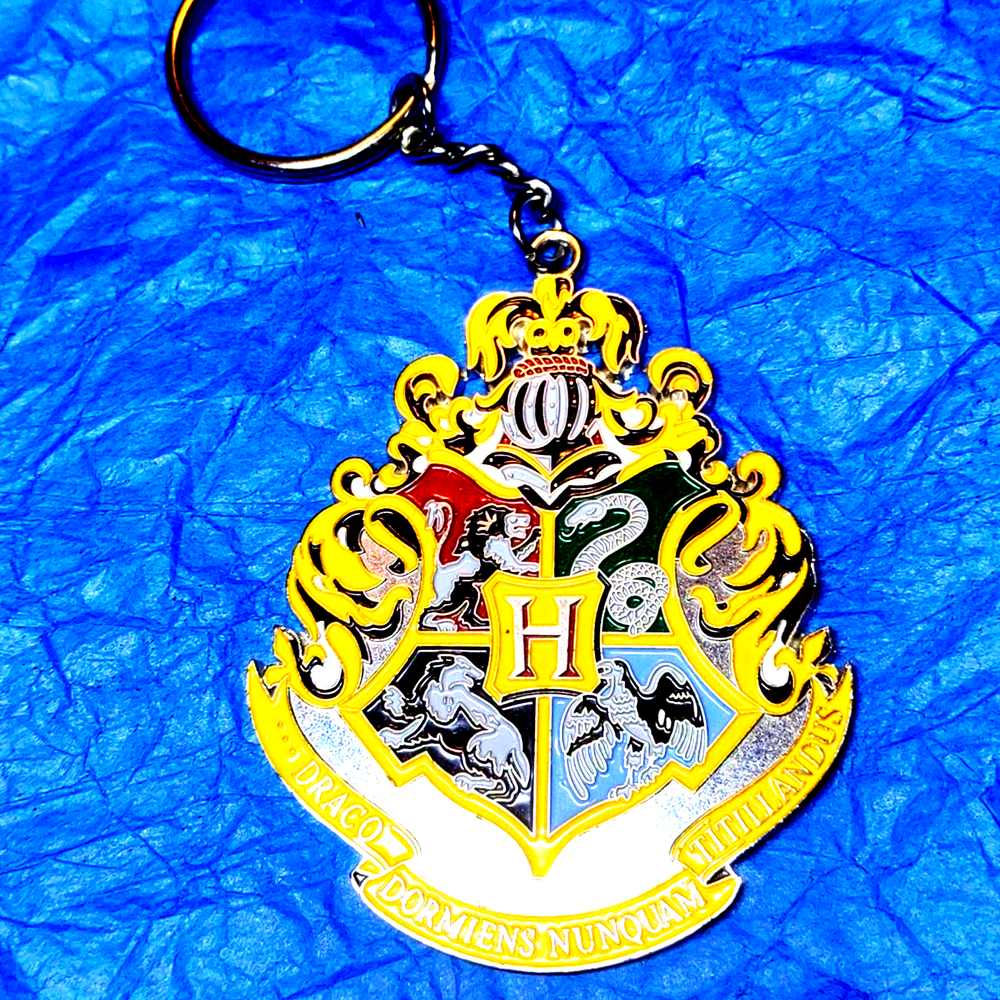 Harry Potter House Crest Keychain