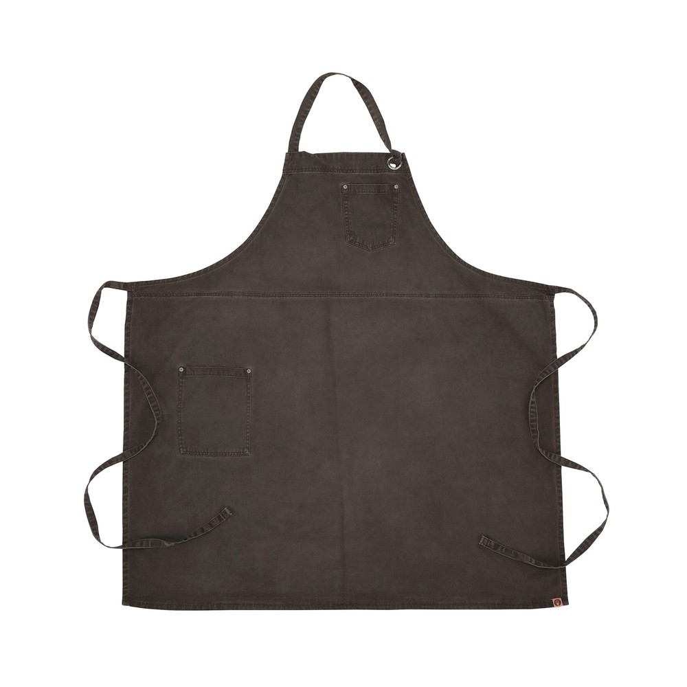 Chef Works Unisex Dorset Chefs Bib Apron Pewter