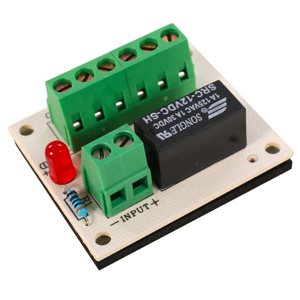12VDC Access Control Connected Double Conversion Extended Relay Module NO/NC/COM