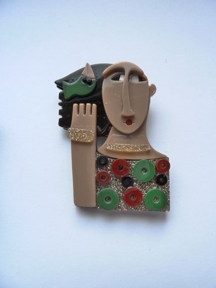 ACRYLIC BROOCH