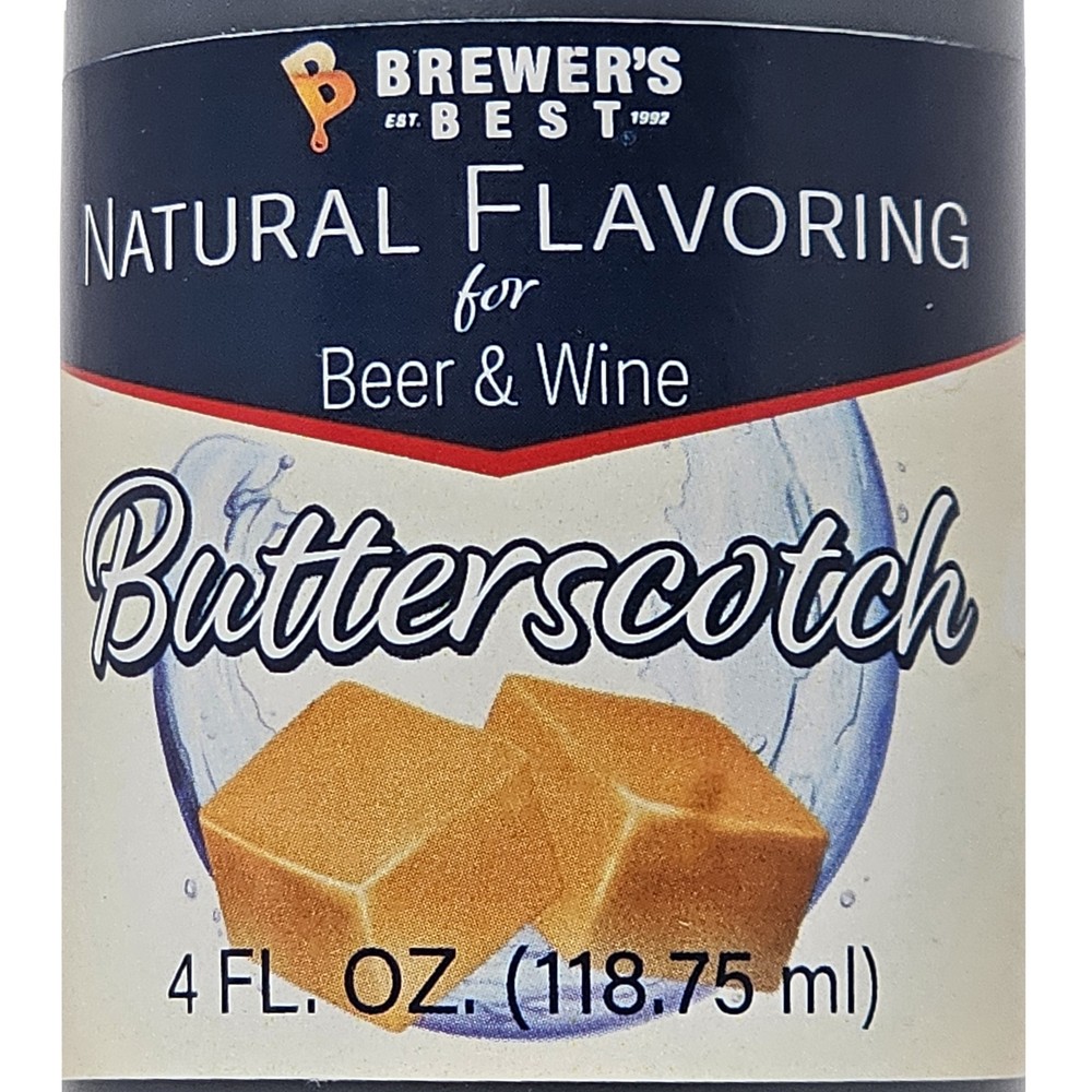 Brewer's Best Natural Beer and Wine Fruit Flavoring (Butterscotch) 4oz