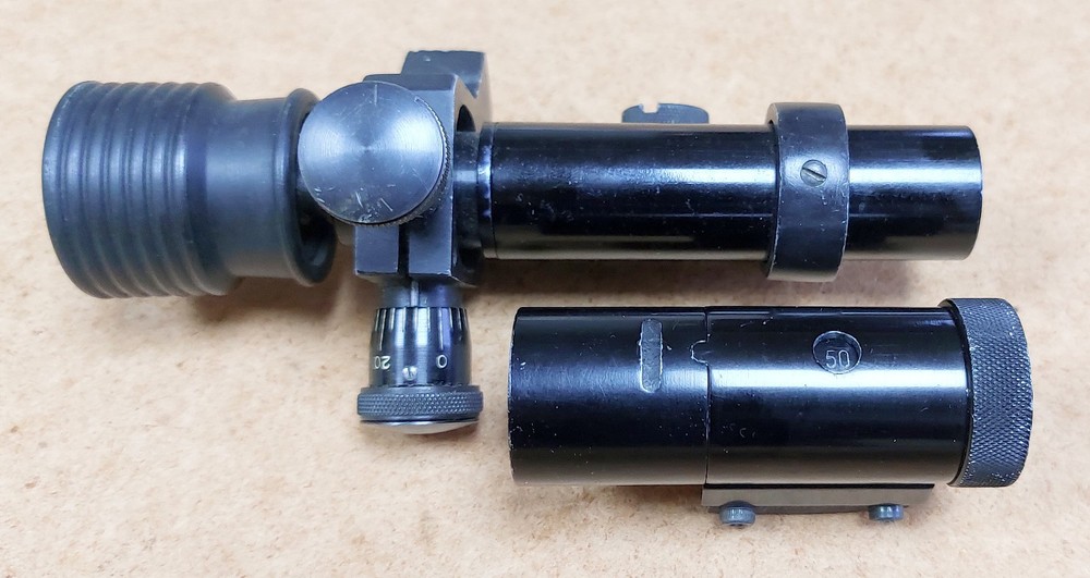 Vintage Kelly target rifle sight set