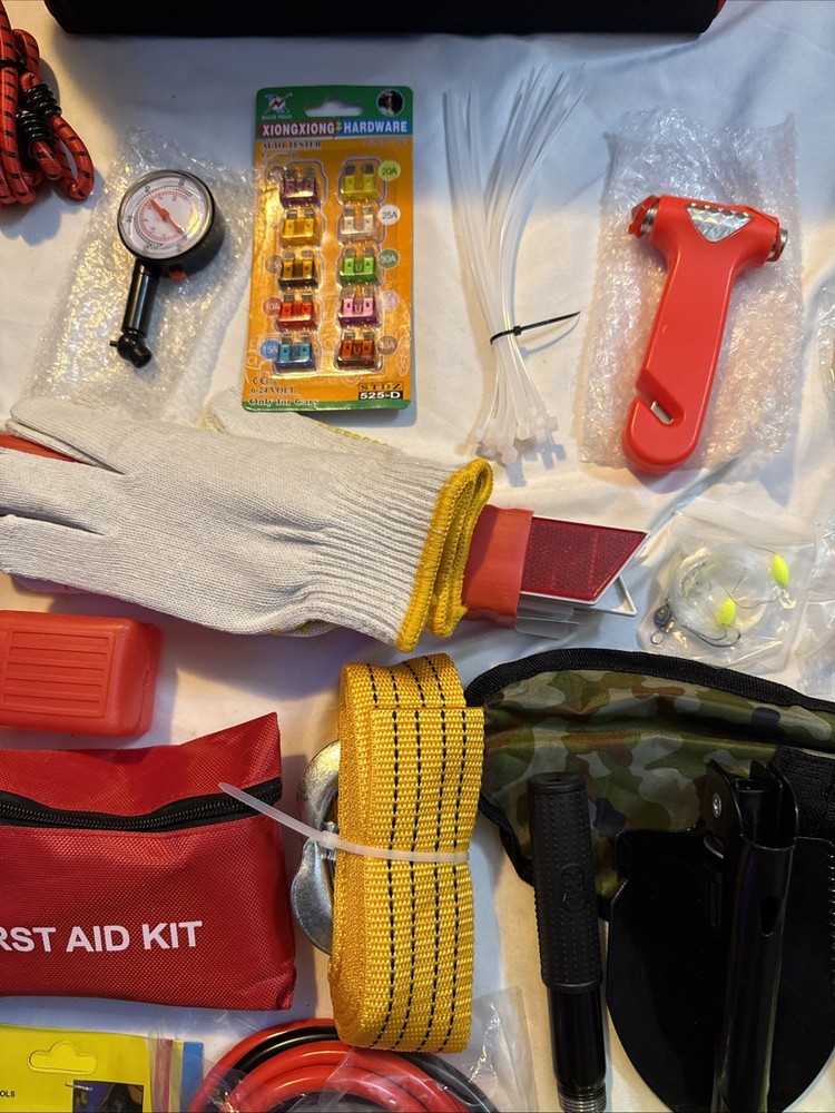 Watbas Roadside Emergency Kit Bag Set