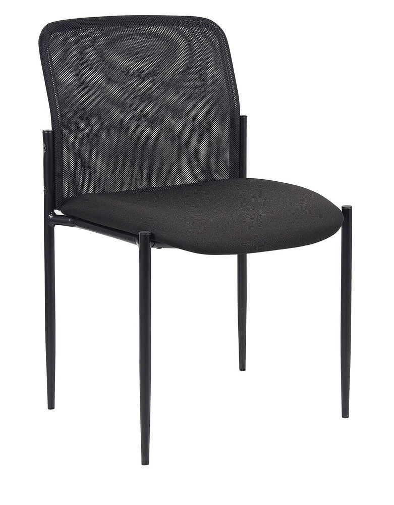 Mesh Guest Chair in Black