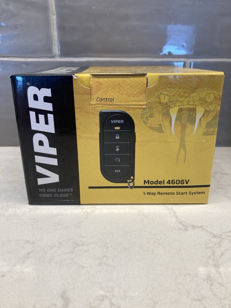 Viper Model 4606V 1-Way remote start system with keyless entry