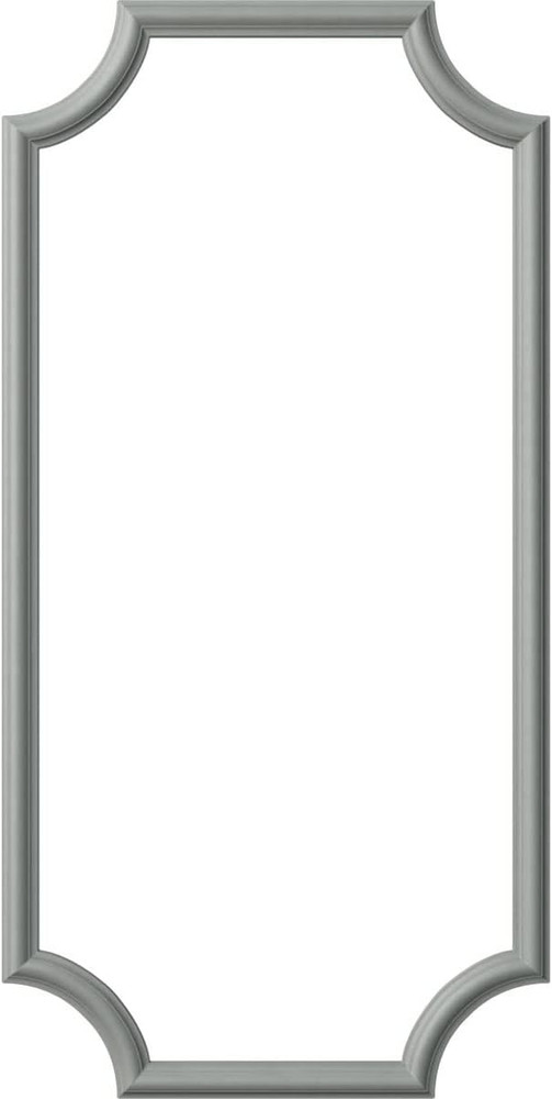 Ashford Smooth Panel Moulding Kit - 24"W x 48"H Single Panel Design