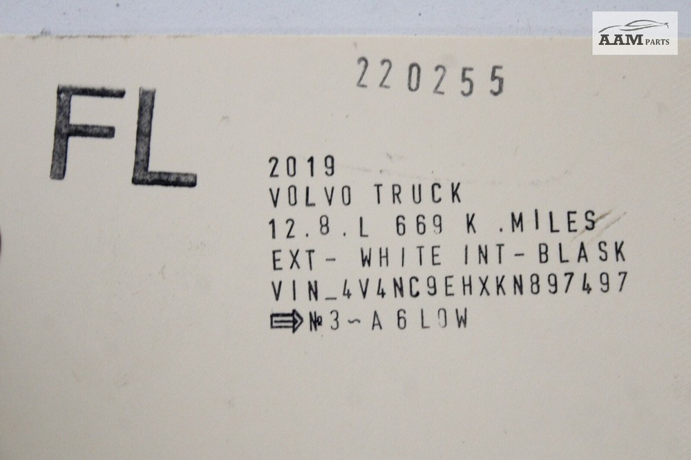 2019-2023 VOLVO VNL 760 D13 FRONT LEFT DRIVER SIDE SUPPORT BRACKET OEM
