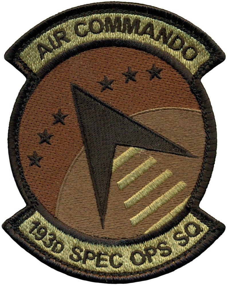 USAF 193d SPECIAL OPERATIONS SQUADRON – AIR COMMANDO – PATCH