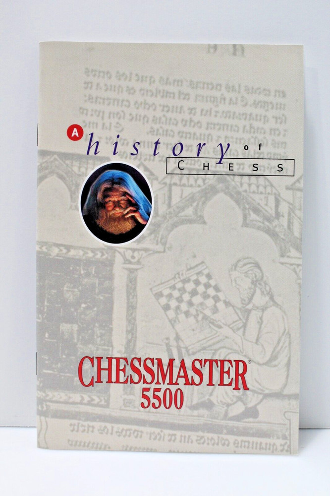 Chessmaster 5500 User's guide Only; Windows 95 - Mindscape, 1997