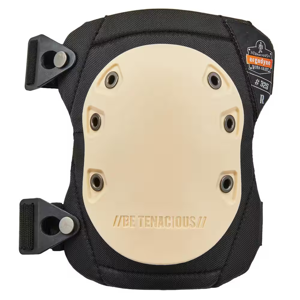 Proflex Non-Marring Rubber Cap Knee Pads, Buckle
