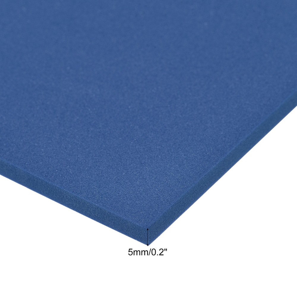 Blue EVA Foam Sheets 10*10" 5mm Thickness for Crafts DIY Projects, 8 pack