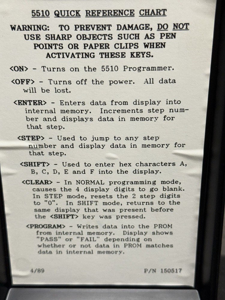 Silent Knight Programmer 5510 Nice