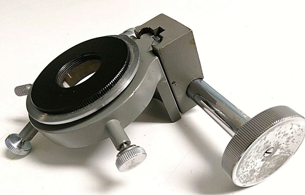 Leitz or Zeiss? Vintage Microscope Condenser Holder