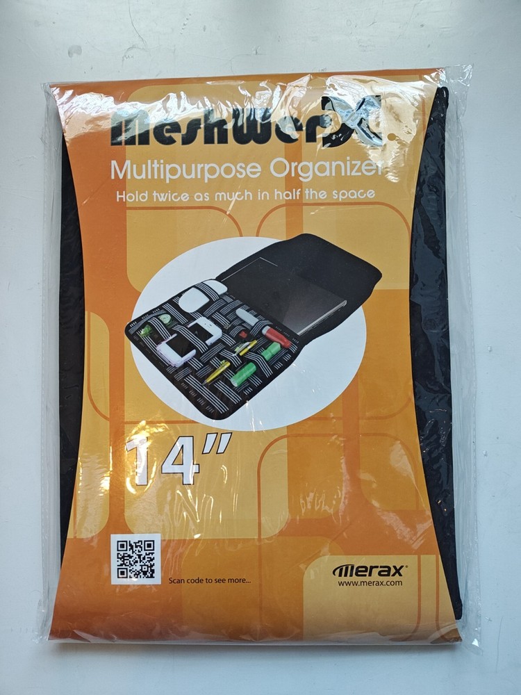 MeshWerX Multipurpose 14" Tablet/Notebook Organizer Sleeve