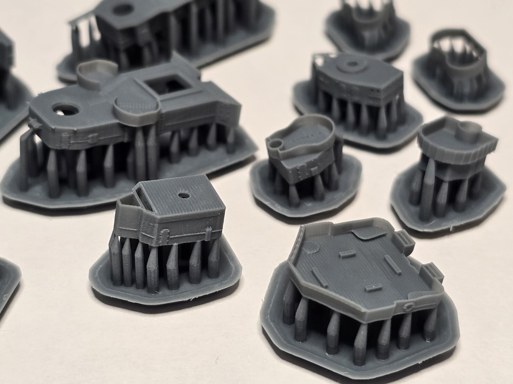 1/700 Fletcher Class Square Bridge Upgrade Set 3D Printed