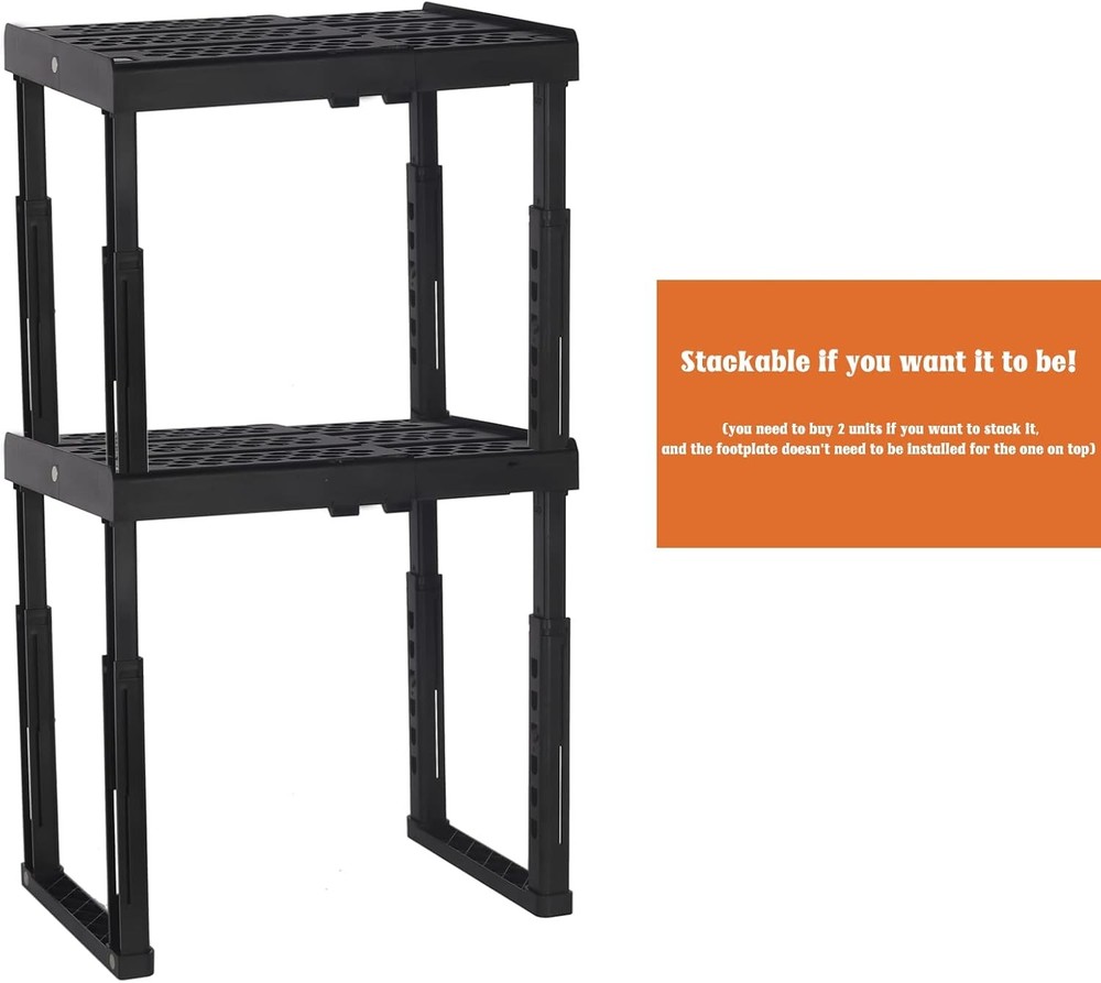 Locker Shelf for School LockerAdjustable Height and Width Locker Organizer Shelf