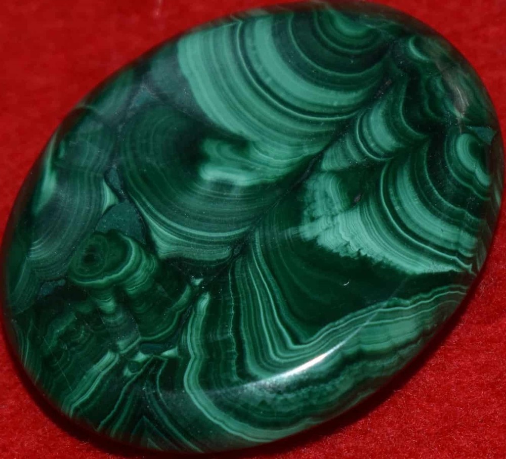 Malachite Worry Stone #5