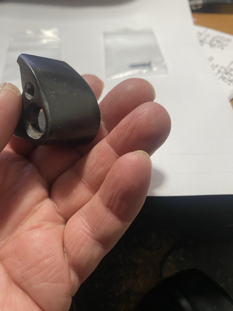 CVA Missouri Muzzleloader Fore End Cap with screws.