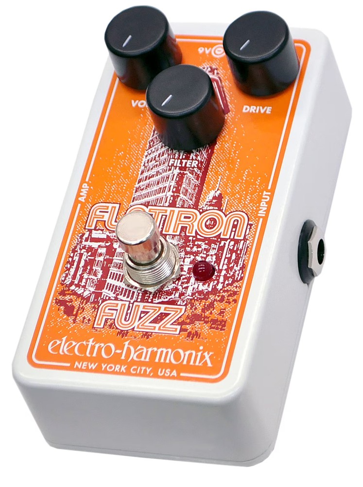 ELECTRO-HARMONIX FLATIRON FUZZ Guitar Effects Pedal